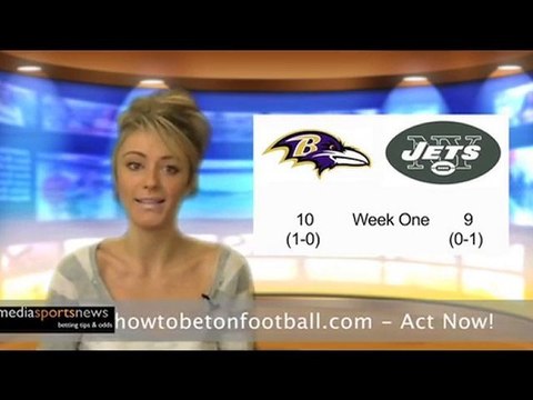 Ravens top the Jets in NFL Week One Sportsbook Betting