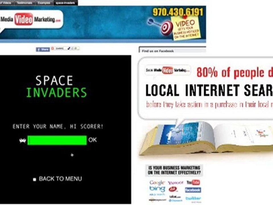 Local Marketing in Ft Collins is like a Video Game