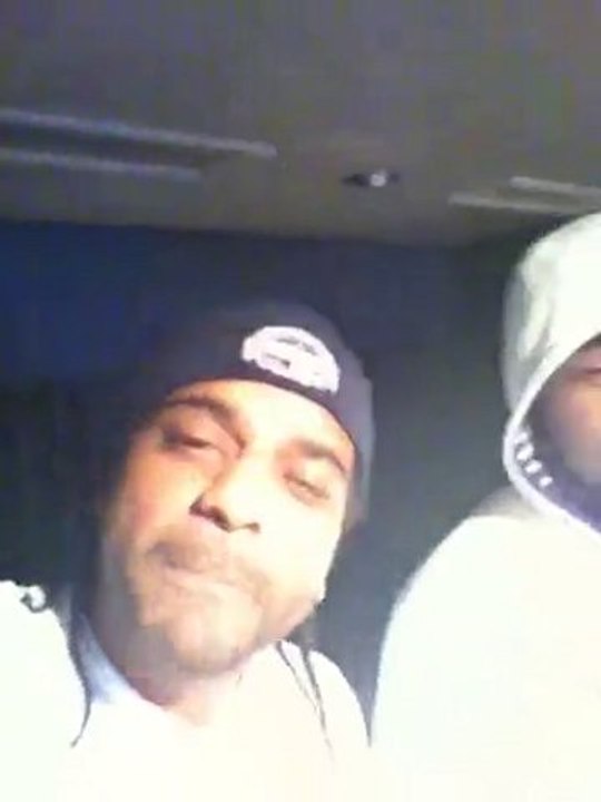 Jim Jones and Cam’ron recording a Kanye West “Runaway” diss