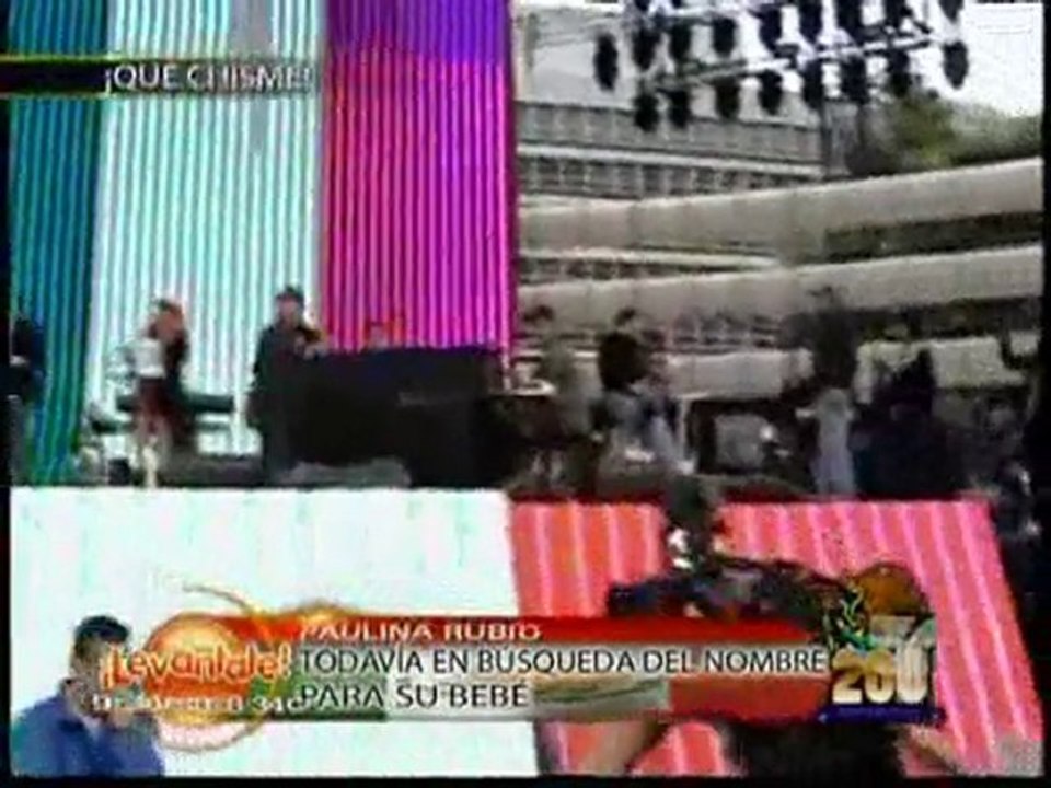 Paulina Rubio - Bicentenario de la Independencia - Ensayos