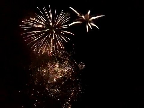 Feu d'artifice autun (71) 28 08 2010