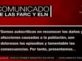 FARC y ELN alcanzan acuerdos