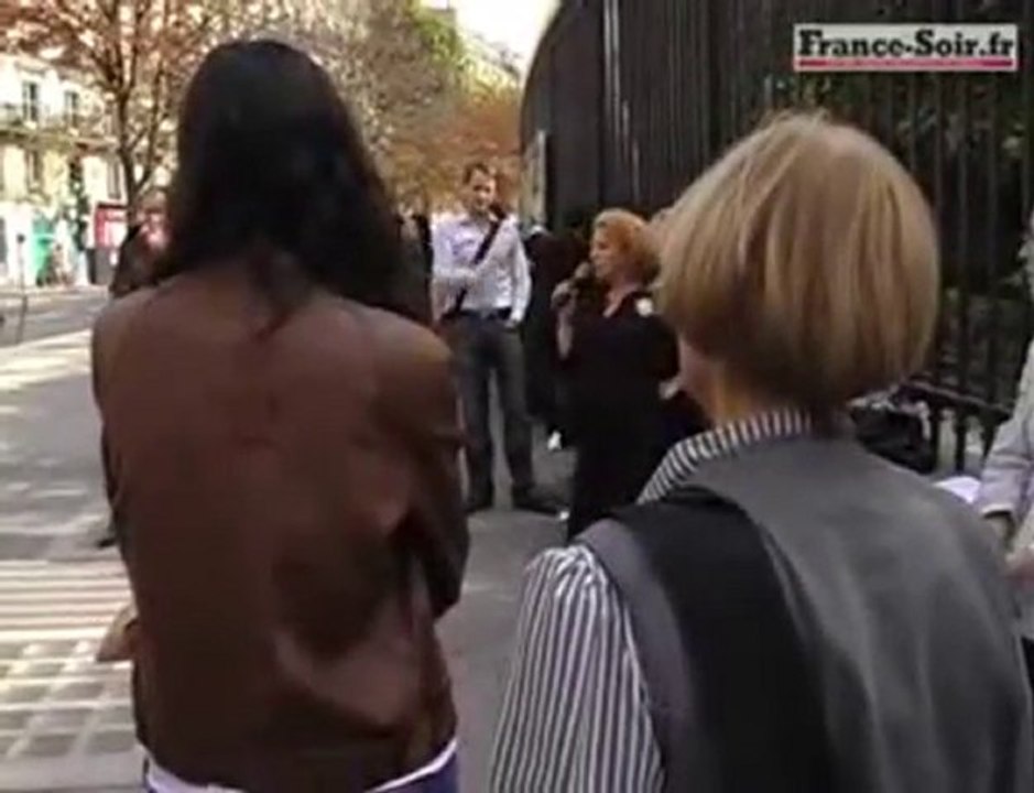 Manifestation contre la loi anti-Niqab