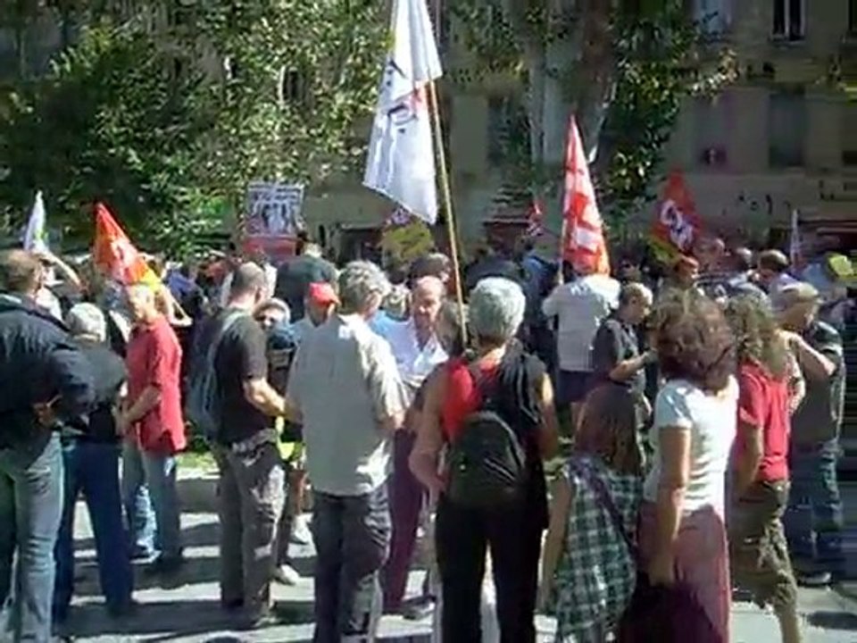 Manif: le 15 sept 2010 devant la Préfecture de Marseille (2)