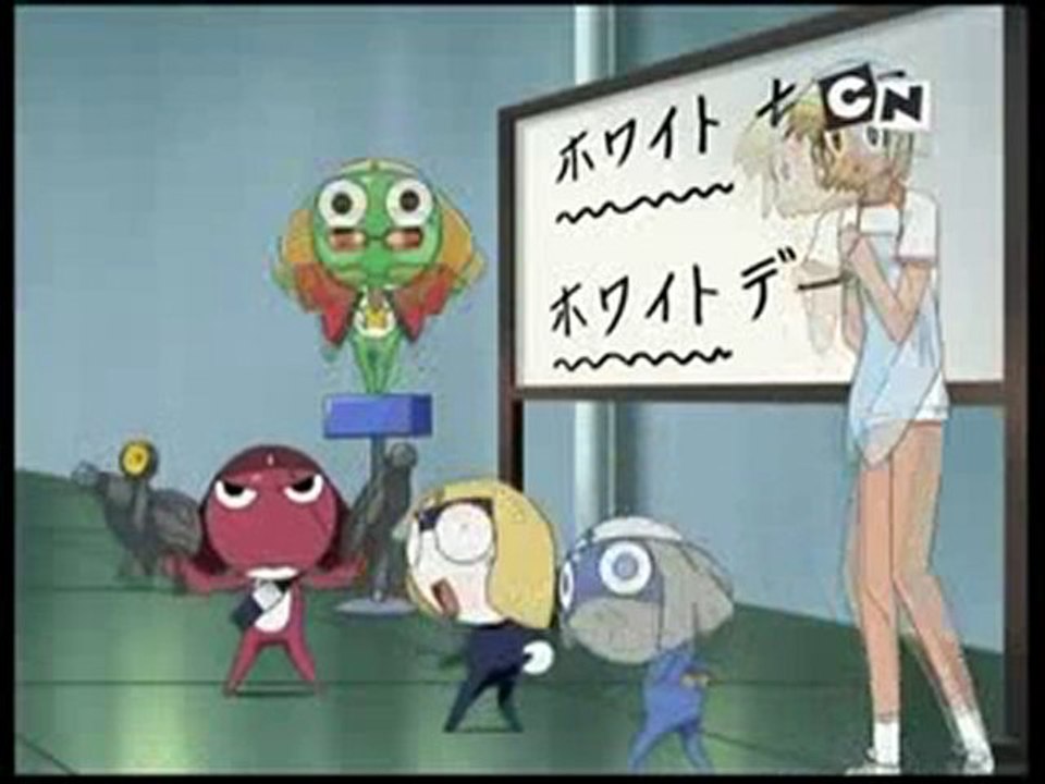 Sargento Keroro 151A Chiruyo tras la pista de Fuyuki