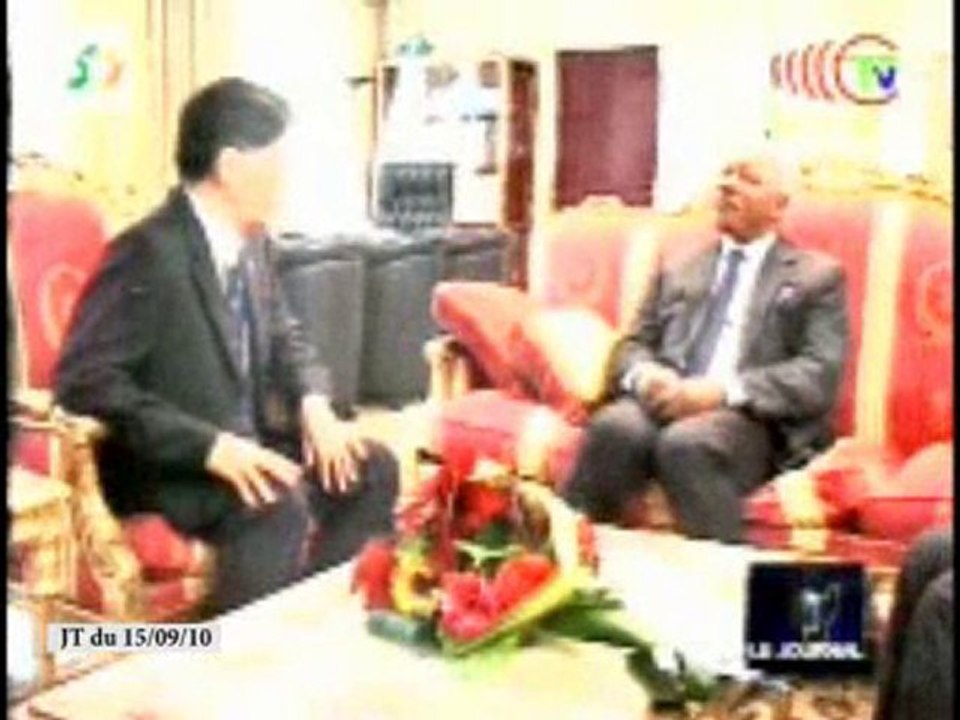 L’ambassadeur de Chine au Congo chez Isidore Mvouba