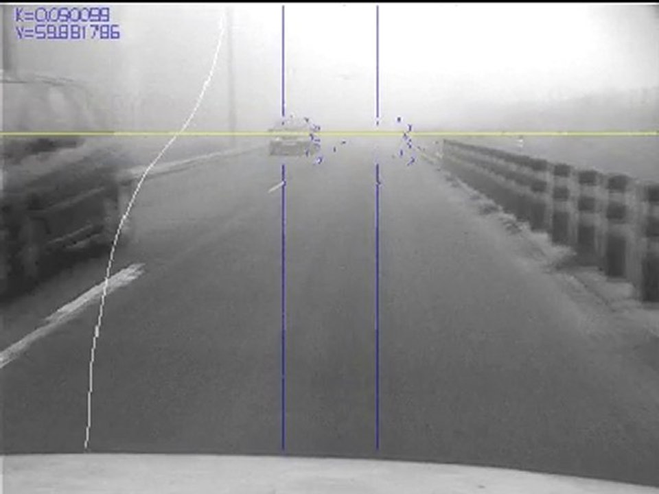 Mesure distance visibilité dans le brouillard - Film LIVIC