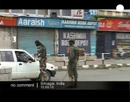 Indian Kashmir Under curfew - no comment