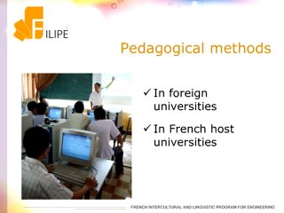 FILIPE Study abroad in France  Learn scientific French !