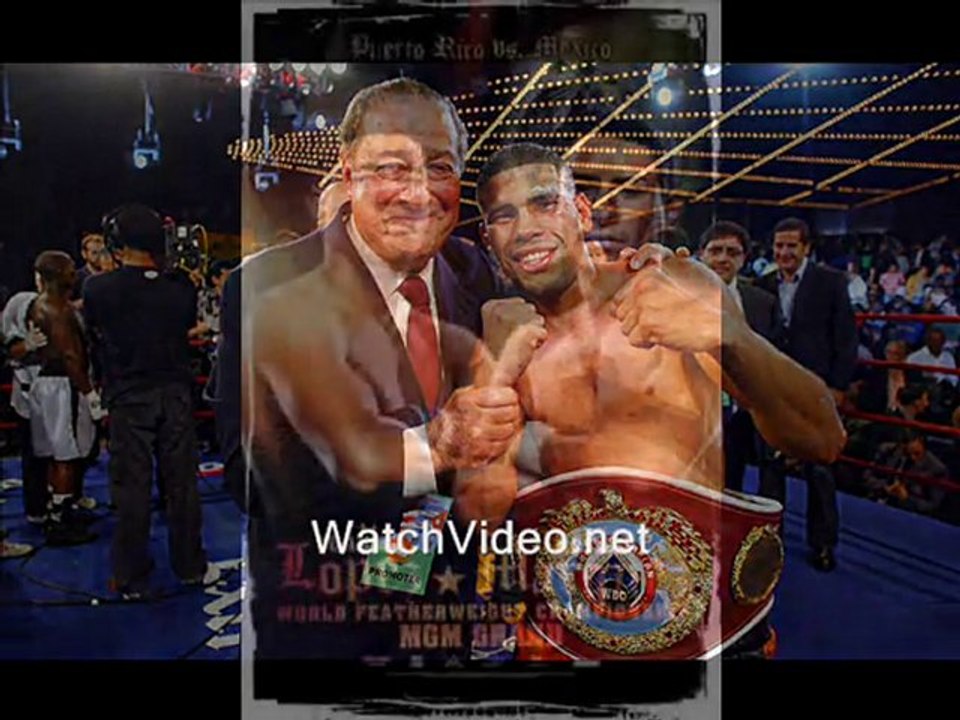 watch Rafael Marquez vs Juan Manuel Lopez Boxing Match Onlin
