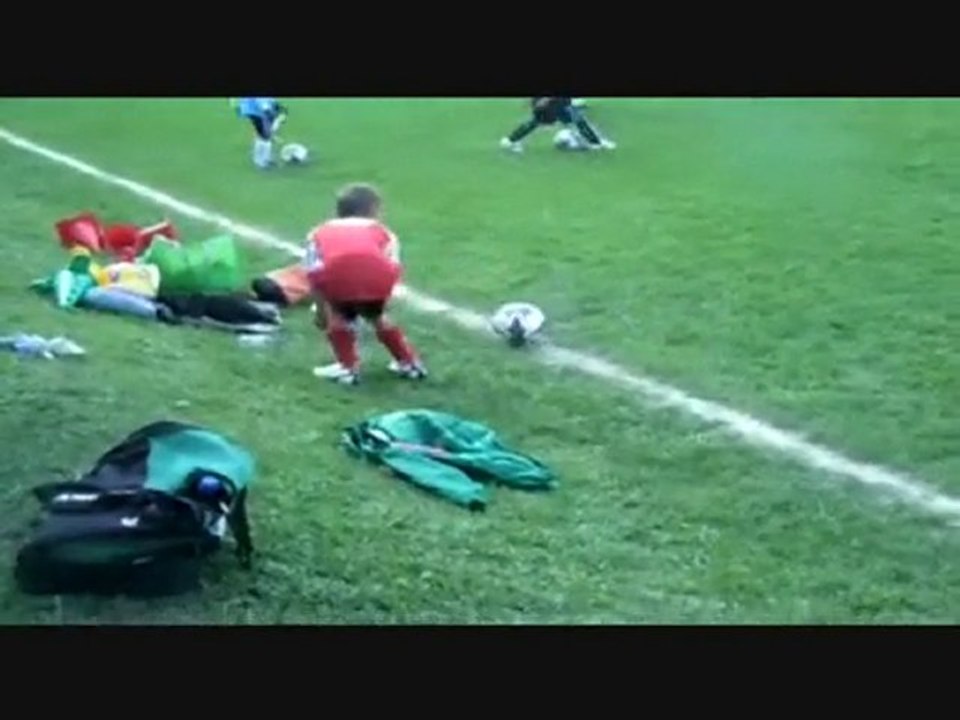 1er entraînement de foot le 15 sept 2010