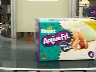 PAMPERS PRODUKTION - Wie ensteht eigentlich eine Windel?