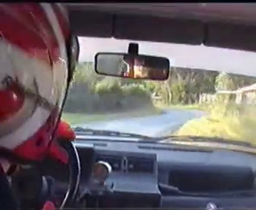 RALLYE DE LA BAIE 2007 ES1 BERHAULT GT TURBO