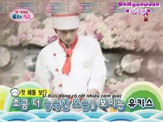 [Vietsub]100611 U-Kiss Chef's Kiss  Ep3 P1