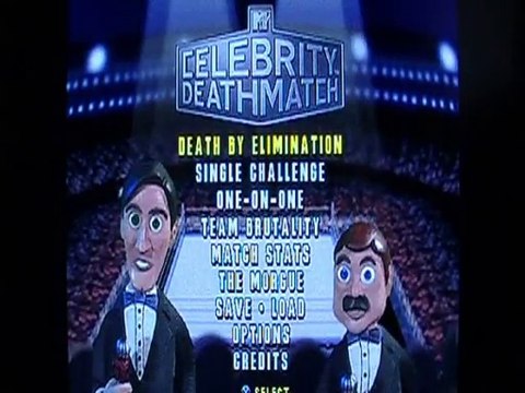First Level - Test - Celebrity Deathmatch - Playstation