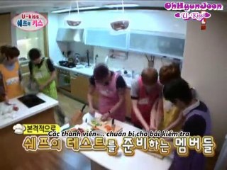 [Vietsub]100611 U-Kiss Chef's Kiss  Ep3 P3