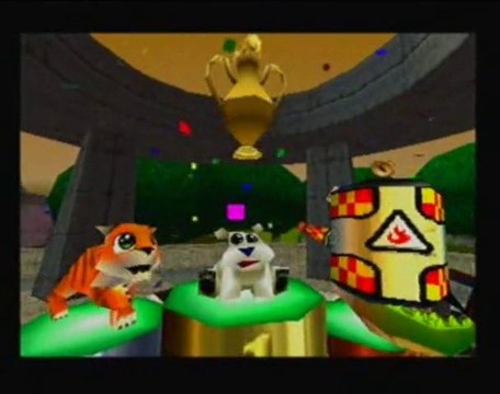 Crash Team Racing walkthrough 03 : Les ruines perdues
