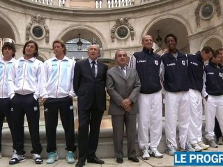 Coupe Davis à Lyon: Llodra et Monfils en leaders tricolores