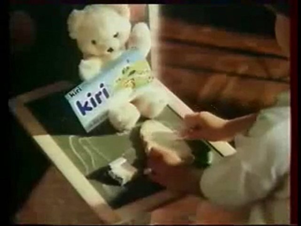 Pub année 80 Fromage Kiri 1