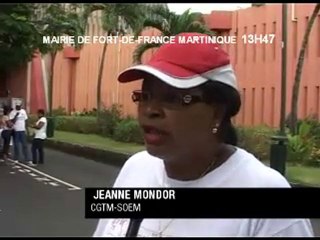 GREVE MAIRIE de FDF EN MARTINIQUE - 16 septembre 2010