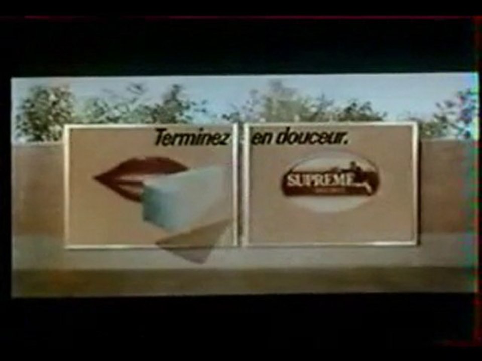 Pub année 80 Fromage Supreme