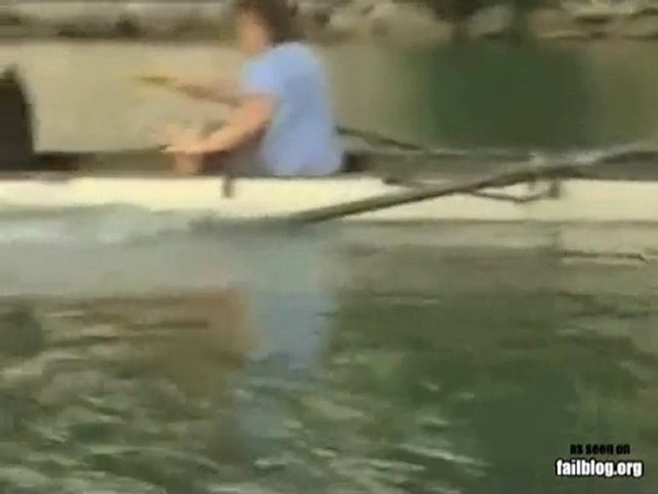 Rowing FAIL video Dailymotion