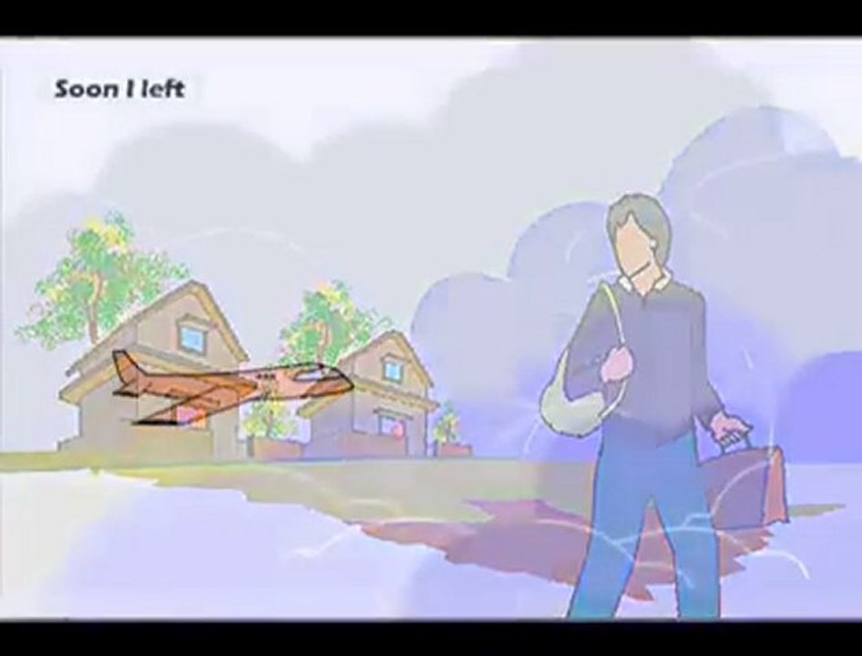 The young girl's lonely life