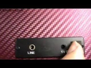 Wood Speaker FM HY-B2 with 3 LED Light for SD U-disk ...