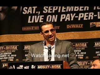 watch Sergio Mora Jr vs Shane Mosley boxing live stream