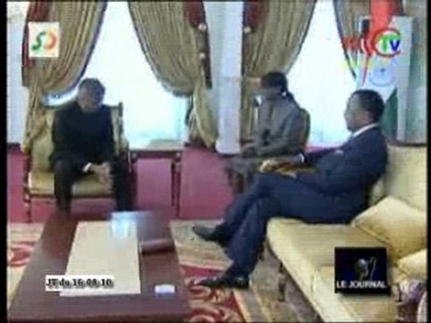 Présentation des lettres de créances au Chef de l’Etat