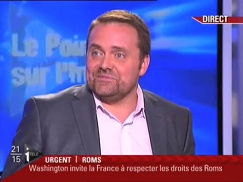 Bastien Millot (Bygmalion) dans Le Point sur l'info - le 15/09/2010