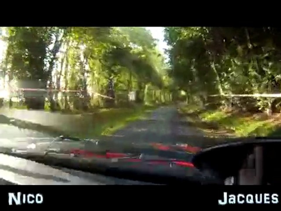 rallye du pays d'auge 2010 ES3 cam nicolas dessoude