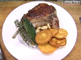 Recette - Côte de porc noir de Bigorre, galettes de maïs