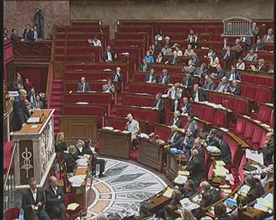 Laurent Fabius à l'Assemblée sur les retraites, 15/9/2010