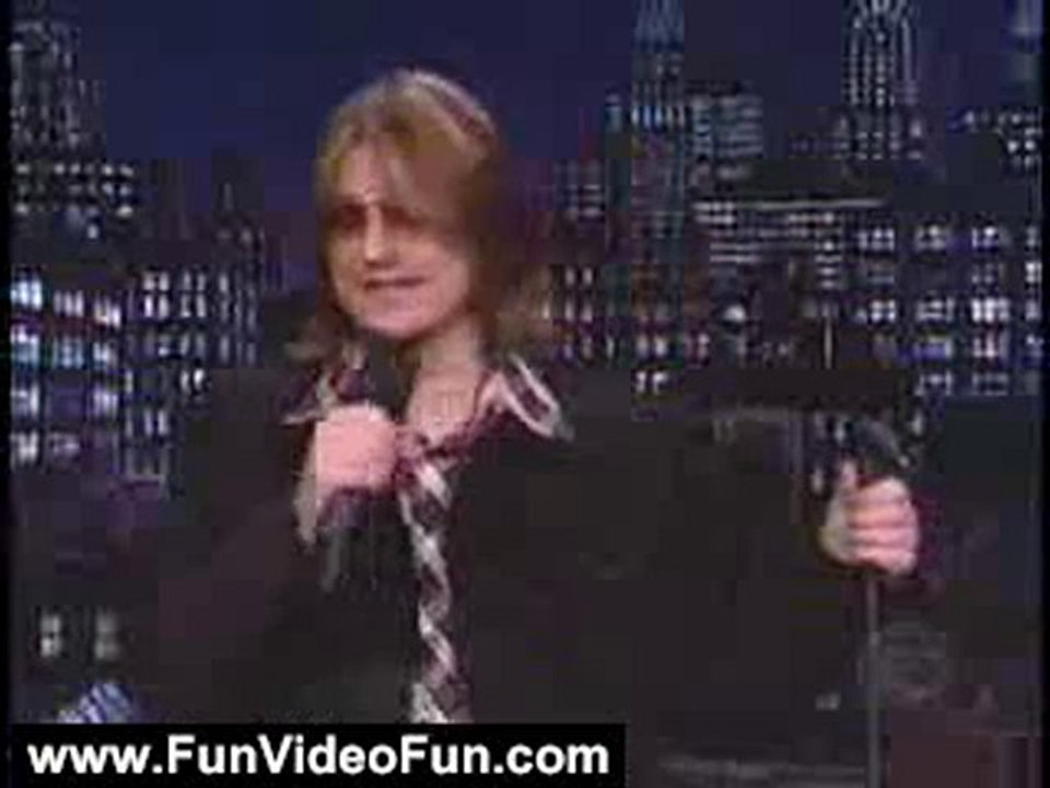 Funny Videos: Mitch Hedberg Letterman Stand up