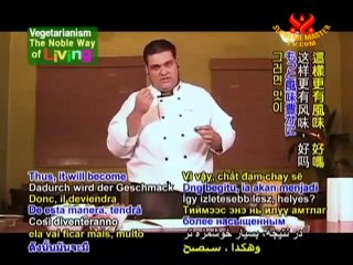 Pasta with Mushroom Caper Sauce & Vegetable Sauté - P1/2