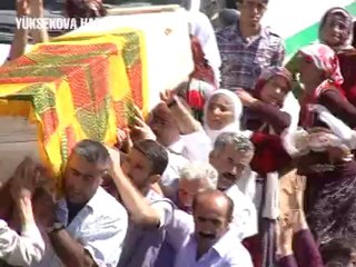 Hakkari Geçitli cenaze töreni