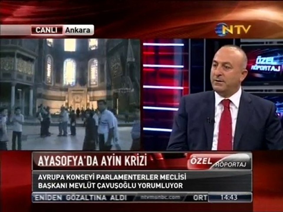AKPM Mevlüt Çavuşoğlu- NTV Didem Tuncay ile Röportaj