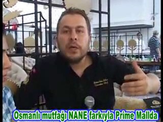 osmanlı mutfağı Emre farkıyla AVM'de