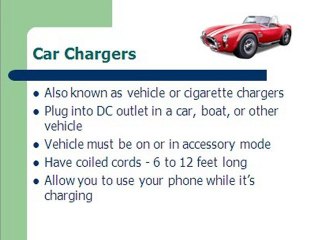 Types of Cell Phone Chargers