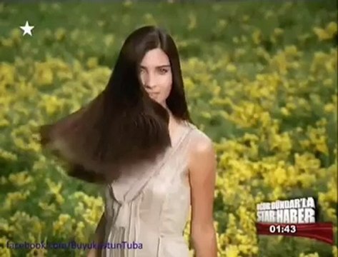 Tuba Büyüküstün Pantene reklamı Türkiye
