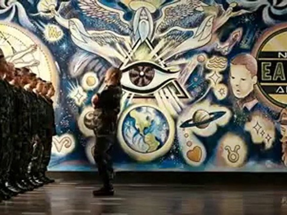 Symbole illuminati dans le film Les chèvres du pentagone