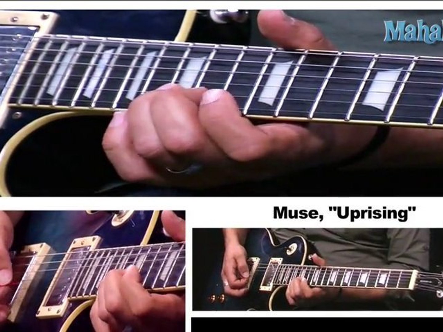 How to Play Uprising by Muse on Guitar - video Dailymotion