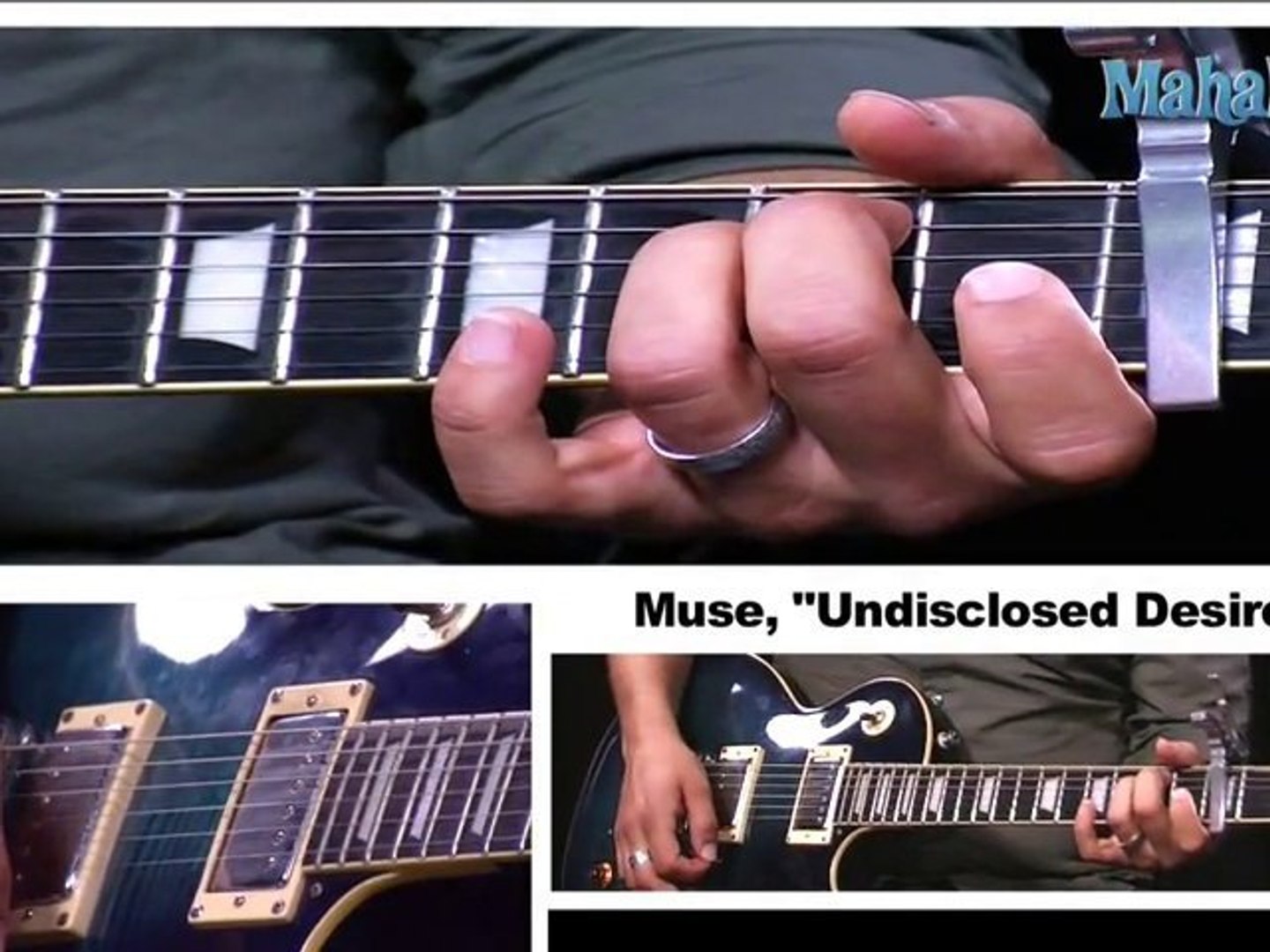 How to Play Undisclosed Desires by Muse on Guitar - video Dailymotion