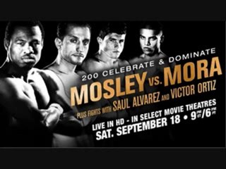 Watch Shane Mosley vs Sergio Mora LIVE STREAM!!!