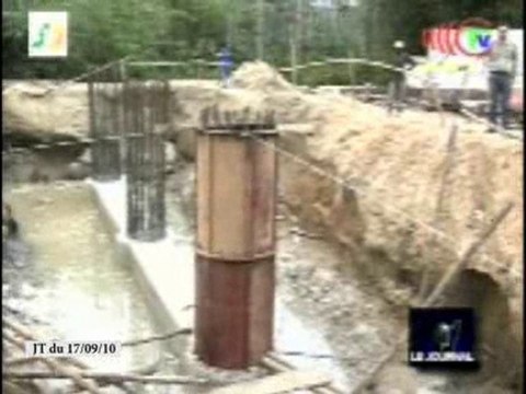 Avancement des travaux de la route Pointe-Noire-Brazzaville