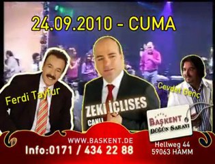 Ferdi Tayfur Almanya Hamm Konseri Tanıtımı