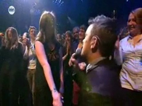 Robbie Williams YOU KNOW ME belgium 2009
