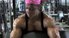 Sarah Hayes in the gym