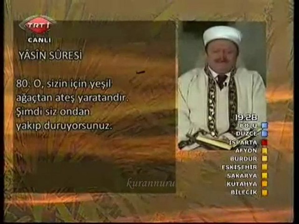 Ekrem Nalbant Yasin 2010 Ramazan TRT